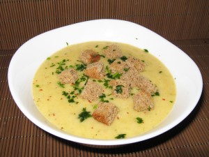 Зеленчукова крем-супа